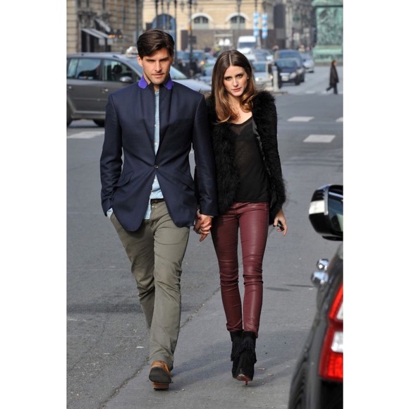 Free People Vegan Leather Pants - Picture 2 of 7